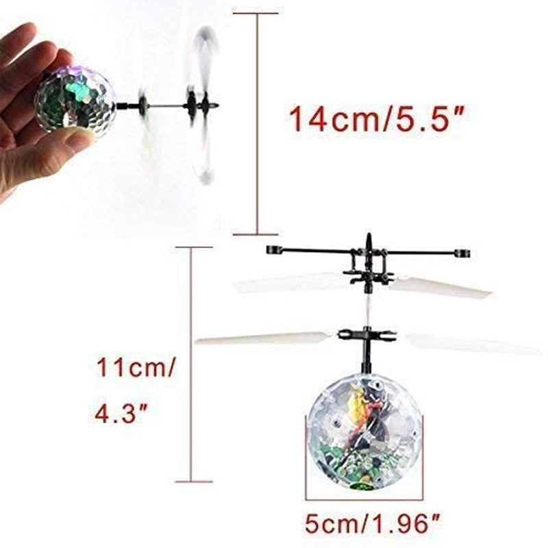 RC Flygende LED-ball Helikopter Drone