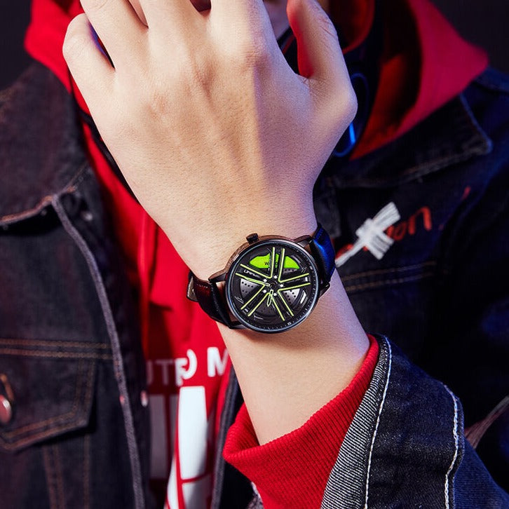 Spinning Wheel Watch