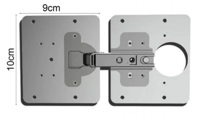 The Door Hinge Repair Plate
