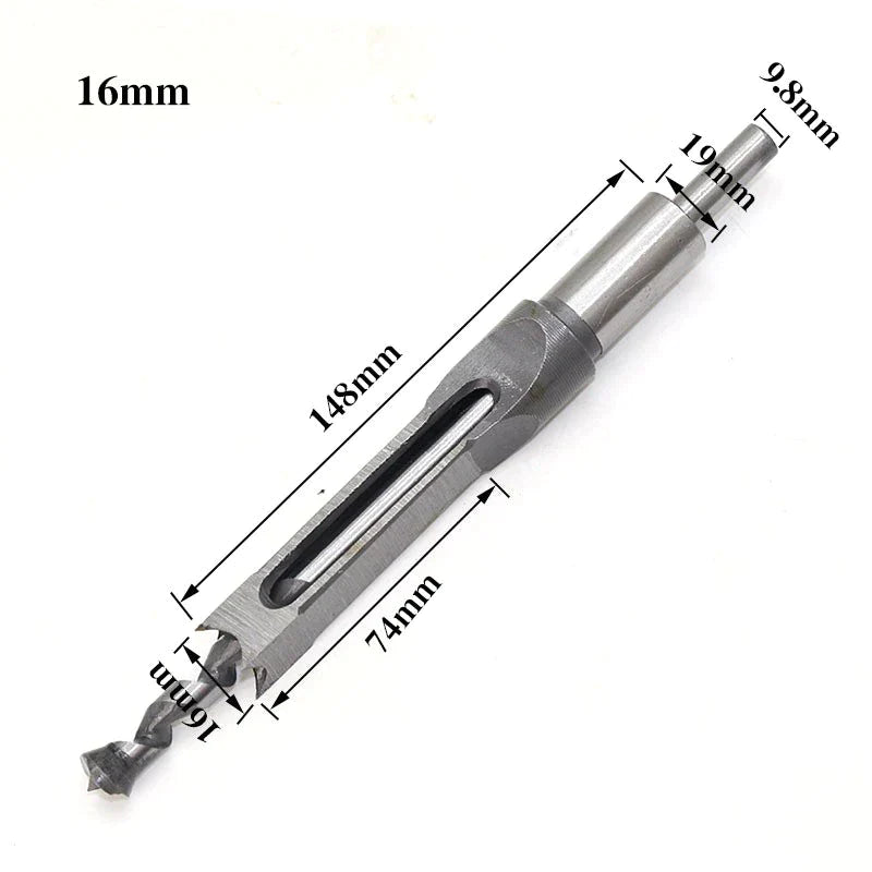 Square Wood Drill Chisel