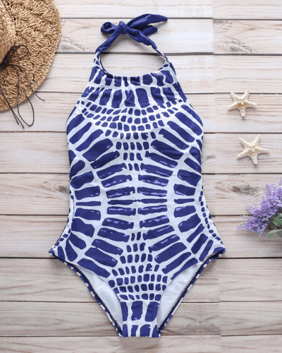 Black and White Swimsuit