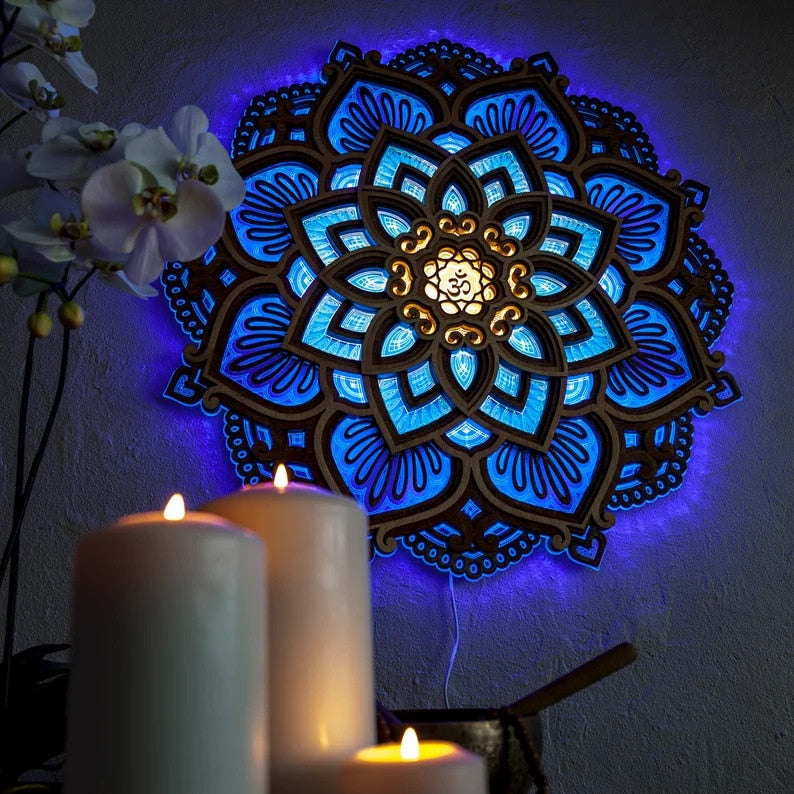 Mandala Yoga Lamps