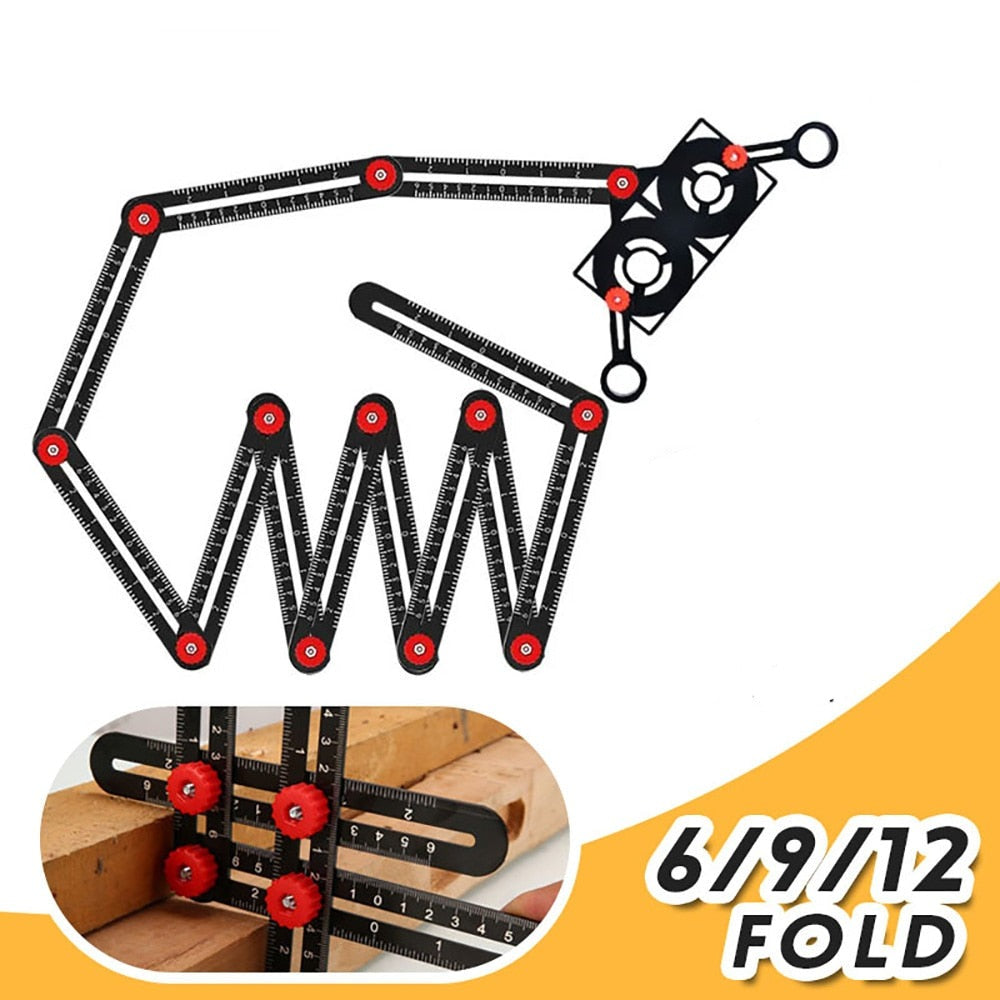 Multifunctional Metal Angle Ruler