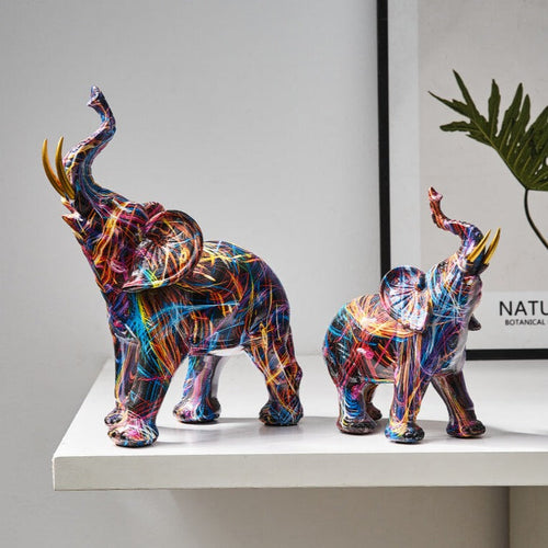 Kunst Elefantdekorasjon