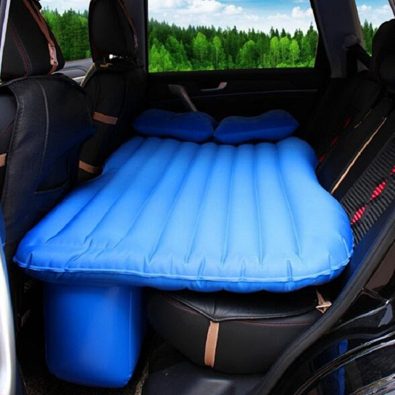 Inflatable car back seat mattress
