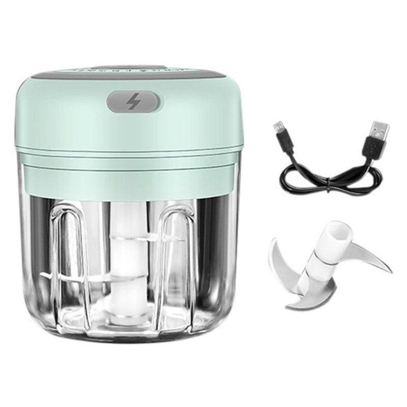 Mini electric food processor