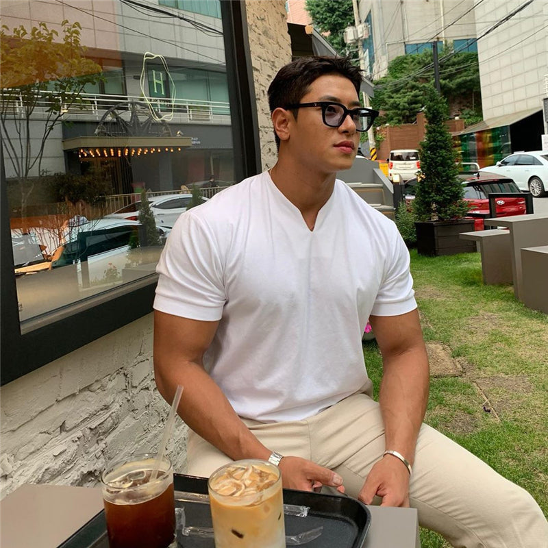 Summer V-Neck Shirt
