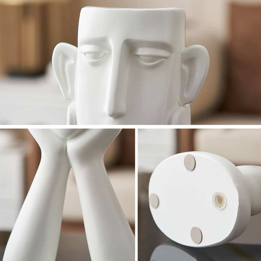 Skulpturert Vase Boliginnredning