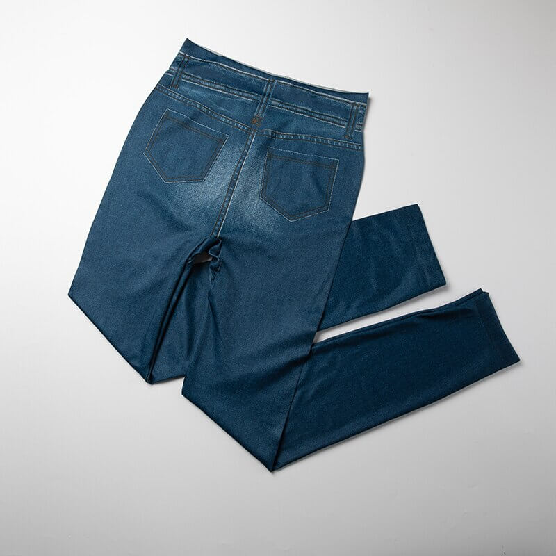 Perfekt passform jeansleggings