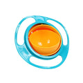 Spill-resistant baby bowl