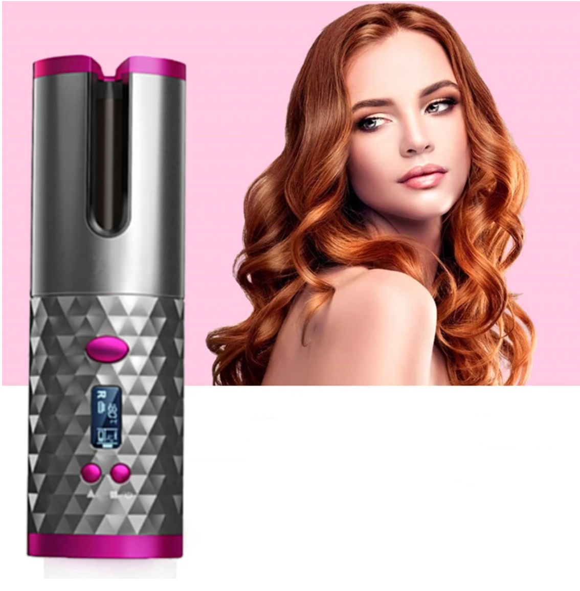 Automatic Rotating Ceramic Hair Curler