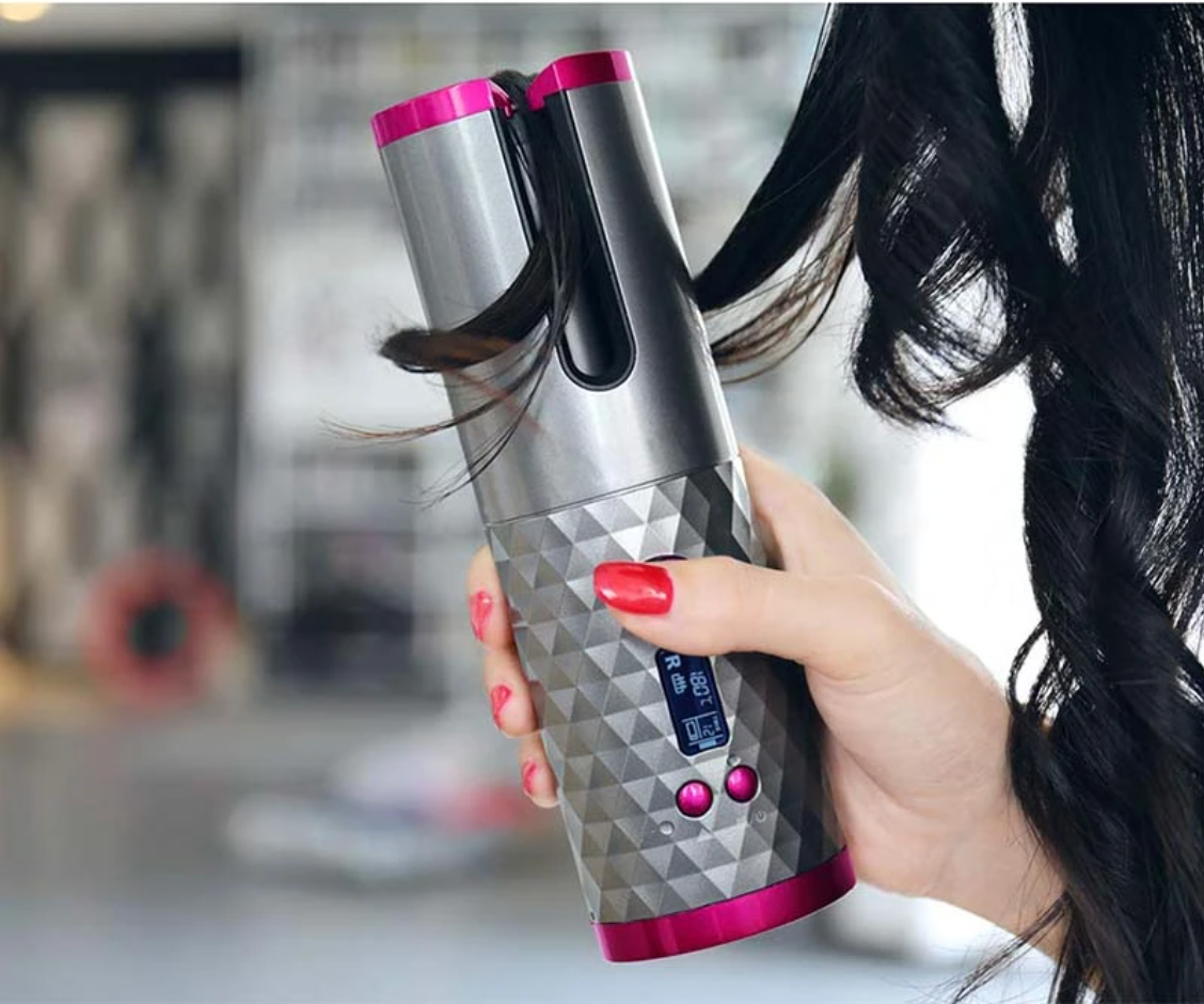 Automatic Rotating Ceramic Hair Curler
