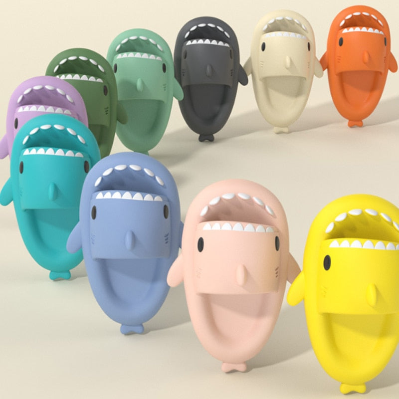 Shark slippers