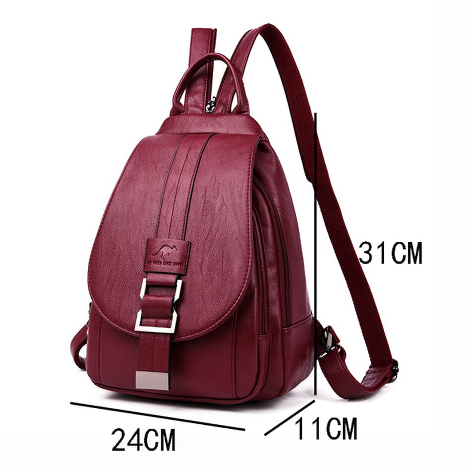 Women's Leather Backpack
