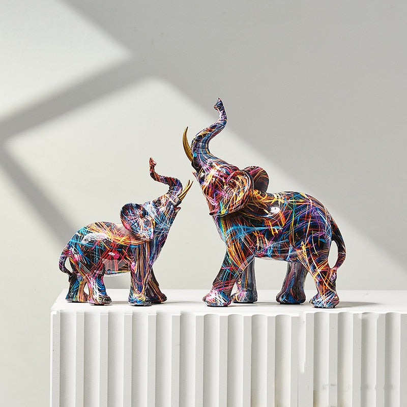 Kunst Elefantdekorasjon