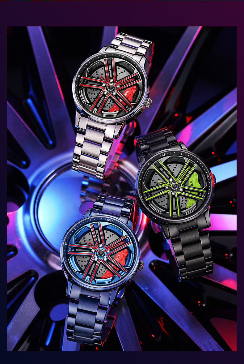 Spinning Wheel Watch