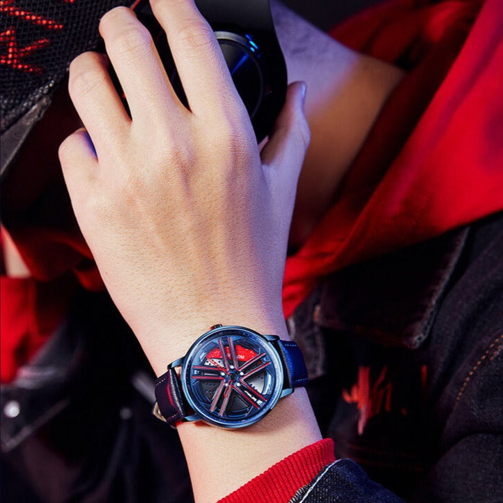 Spinning Wheel Watch