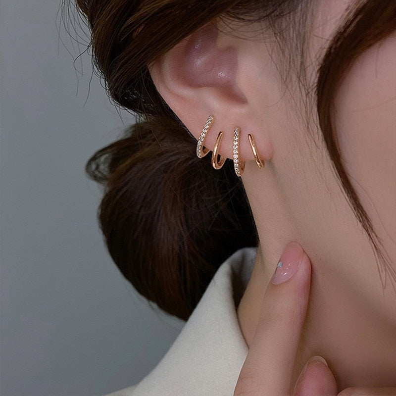 Four Claw Earrings