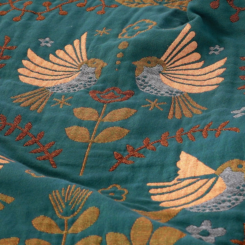 Vintage Reversible Thread Blanket