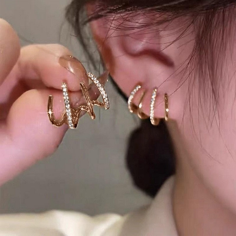 Four Claw Earrings