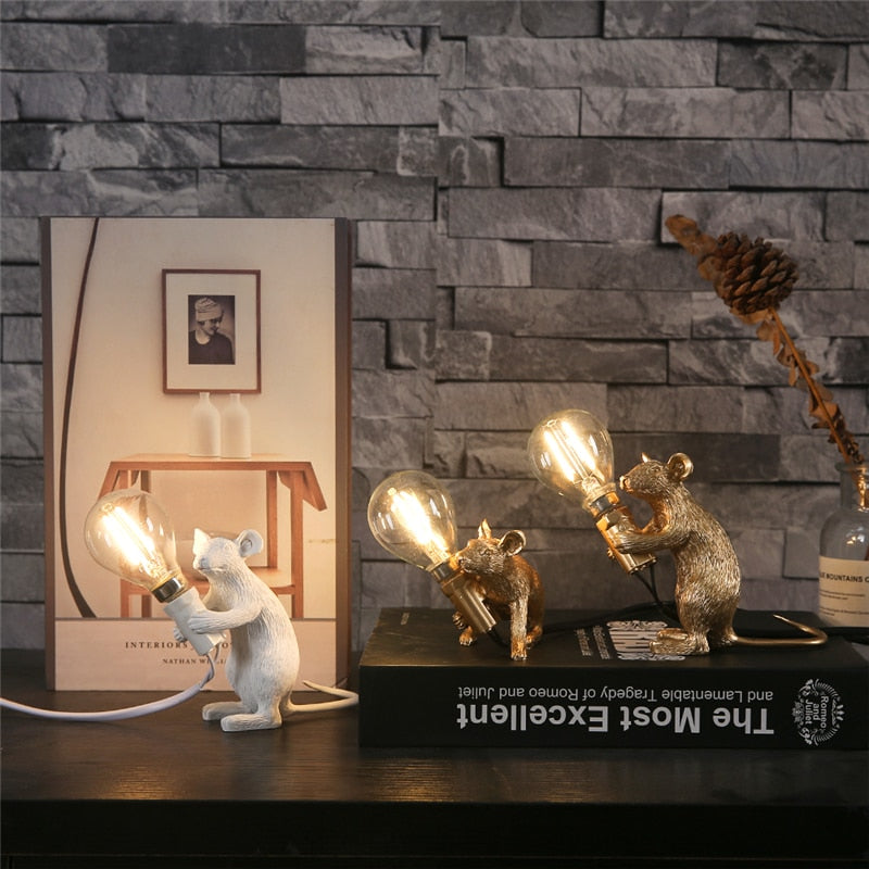 Cute Mouse Table Lamp