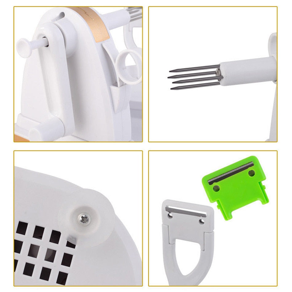 Hand-turned peeler