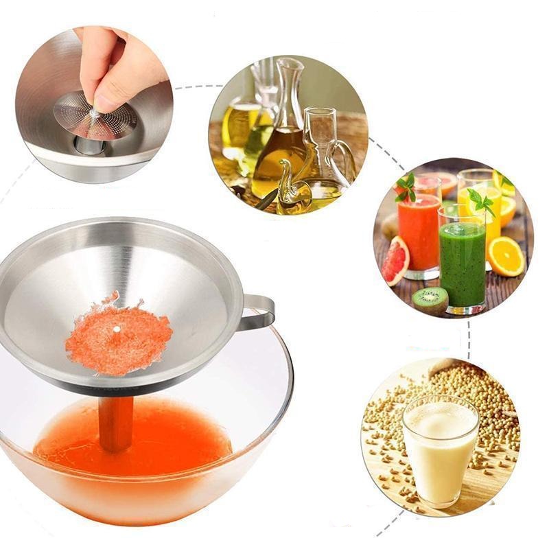 Stainless steel kitchen strainer