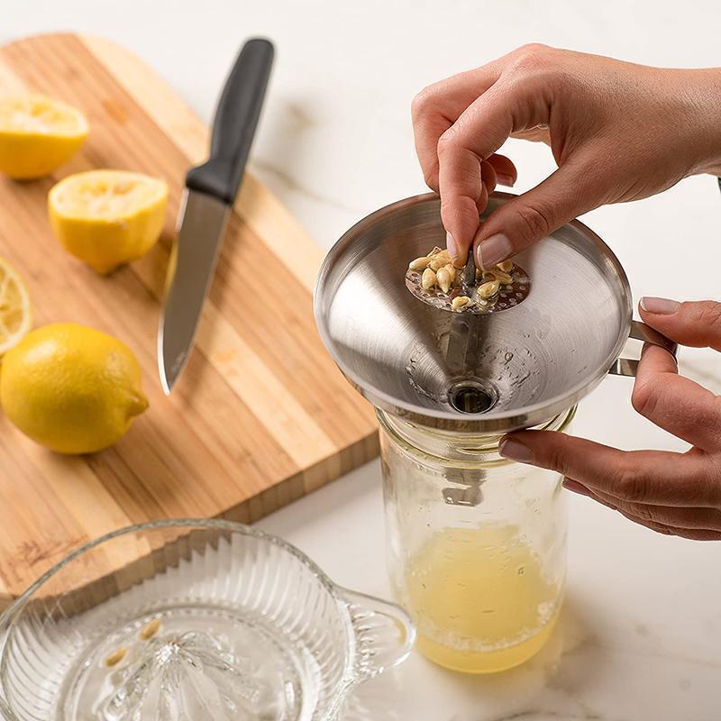 Stainless steel kitchen strainer