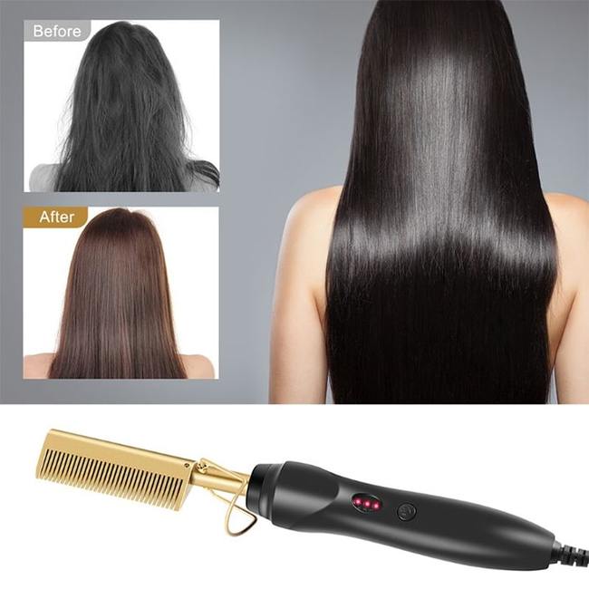 COMBPRO - Hair curler and hair straightener