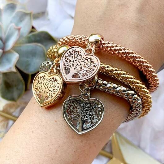 Tree of Life Bracelet (heart shape)