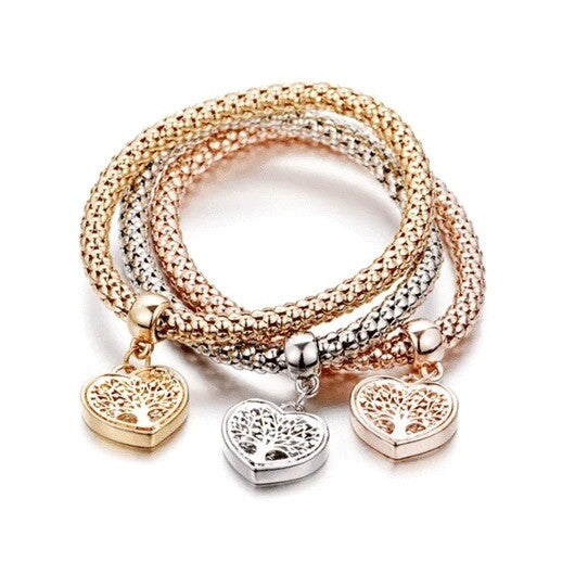 Tree of Life Bracelet (heart shape)
