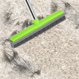 Pet Hair Rubber Broom