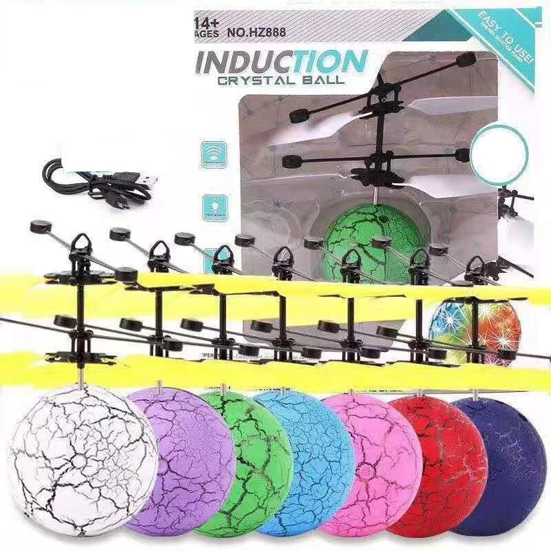 RC Flygende LED-ball Helikopter Drone