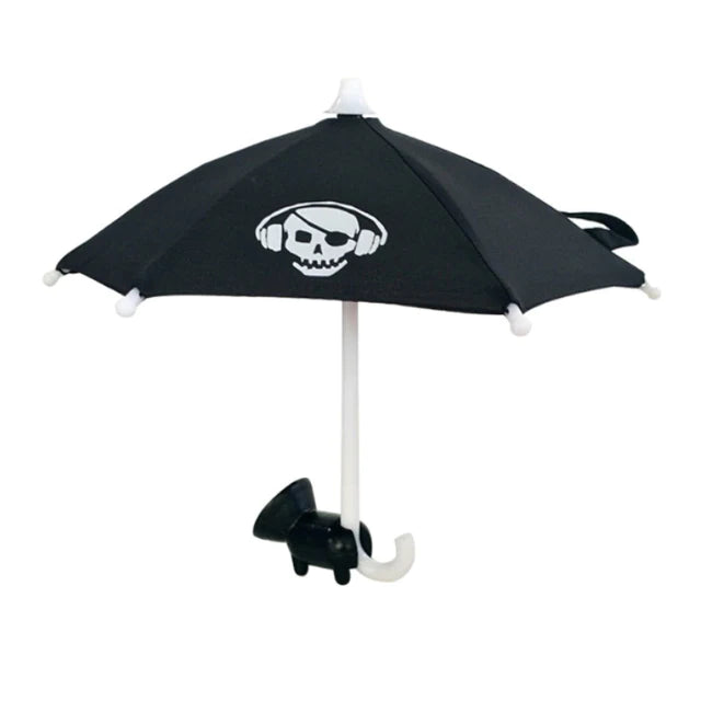Mini umbrella mobile phone stand
