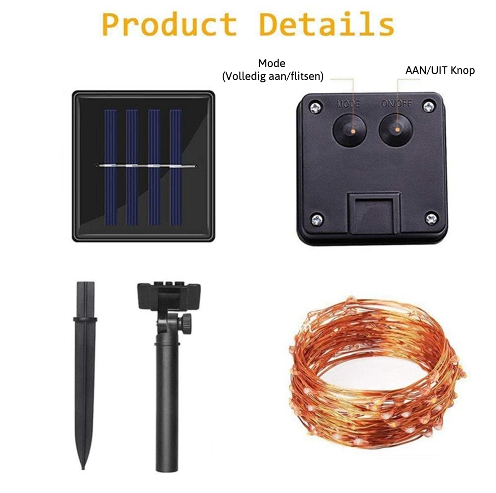 Solar Power LED Lighting - Waterproof