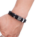 Woven Leather Style Bracelet