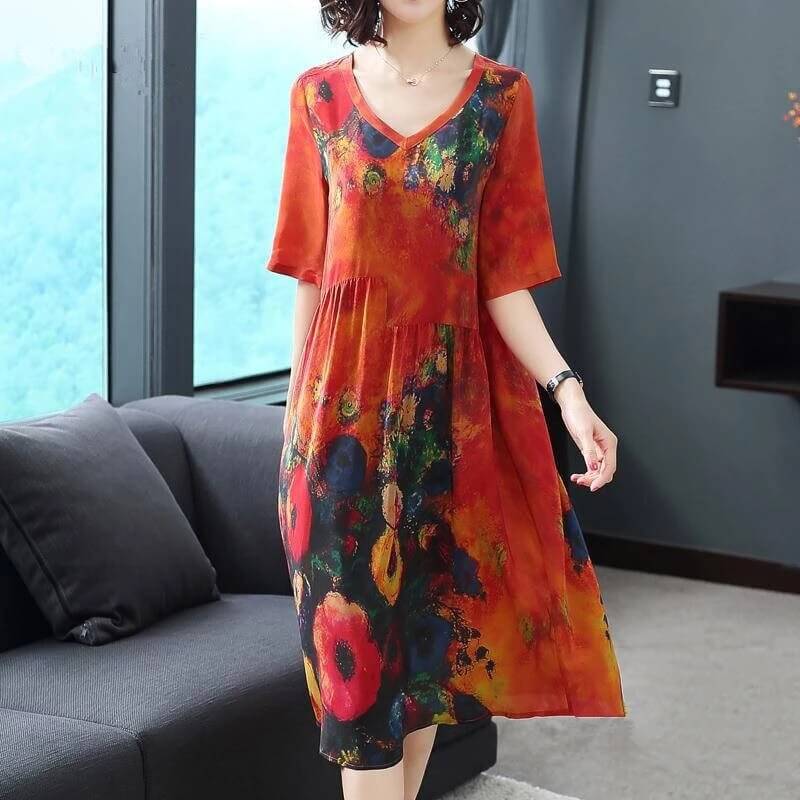 Really Soft Silk Dress