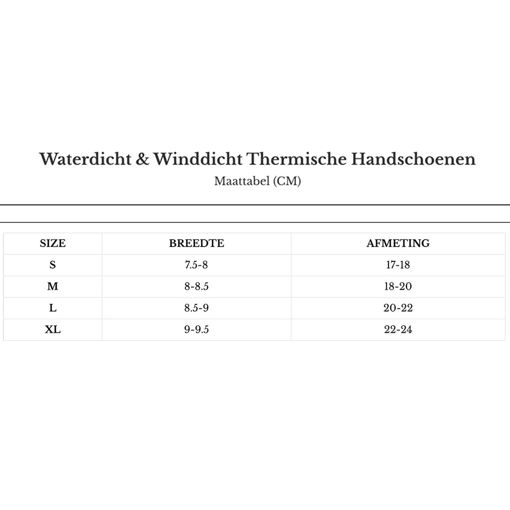 Waterproof &amp; Windproof Thermal Gloves