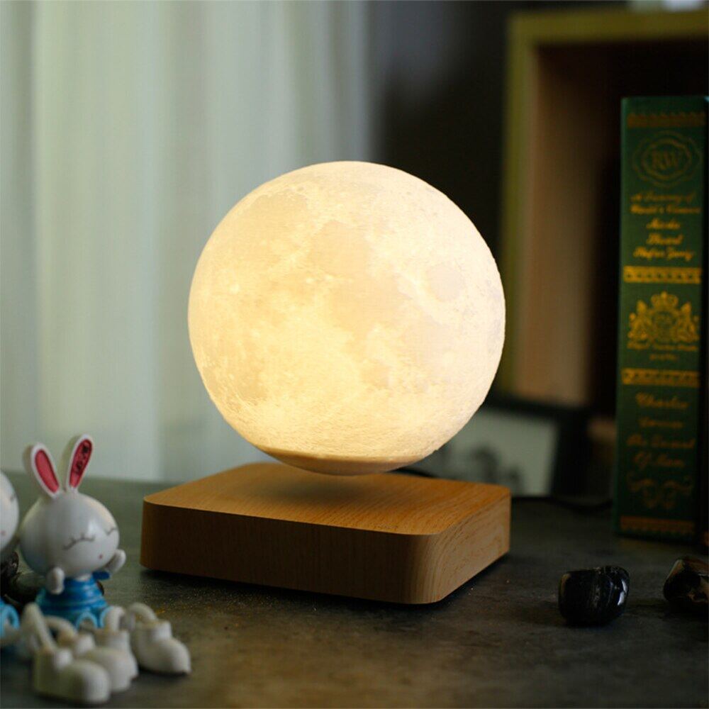 Floating moon night lamp