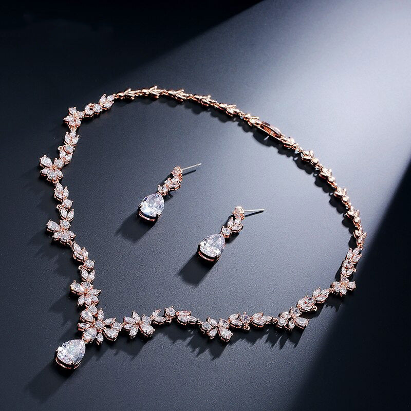 Women's Crystal Jewelry Set