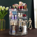 Rotating makeup organizer