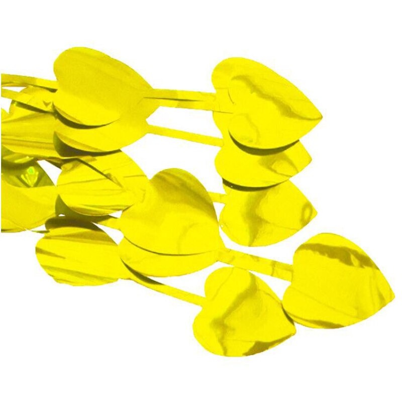 Heart-shaped Foil Curtain
