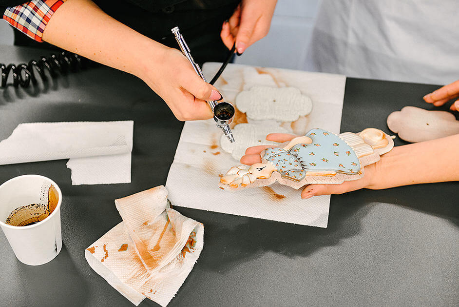 Cake Air Brush Kit