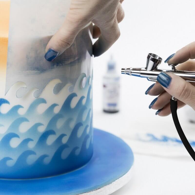 Cake Air Brush Kit