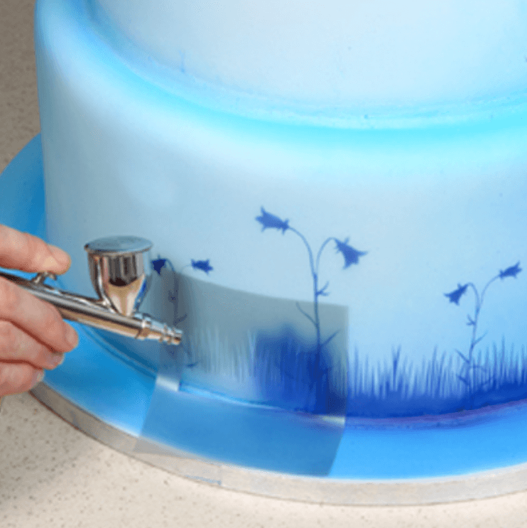 Cake Air Brush Kit