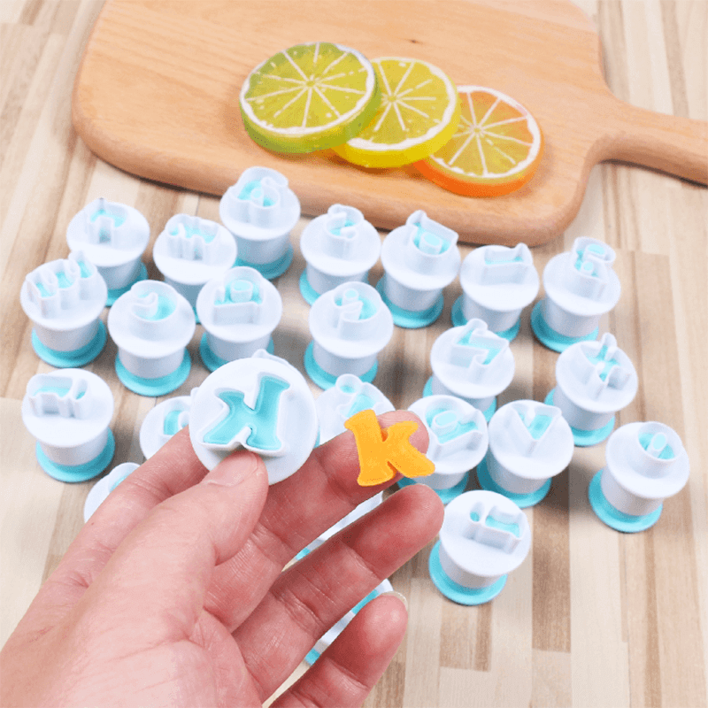 24-piece Alphabet Cutter Set