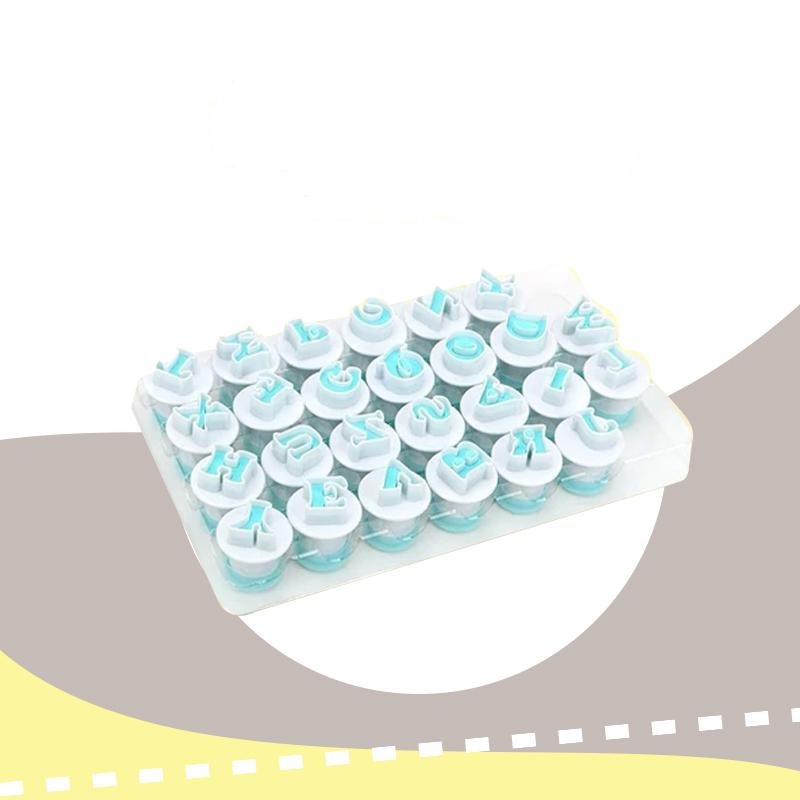 24-piece Alphabet Cutter Set