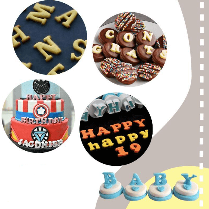 24-piece Alphabet Cutter Set