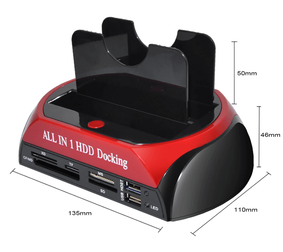 Hard drive docking station