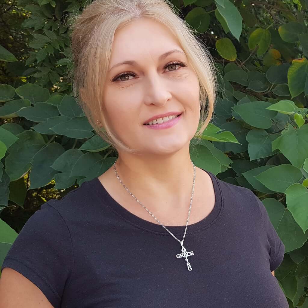 Amazing Grace Cross Necklace